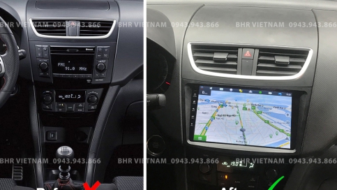 Màn hình DVD Android xe Suzuki Swift 2014 - 2018 | Vitech 
